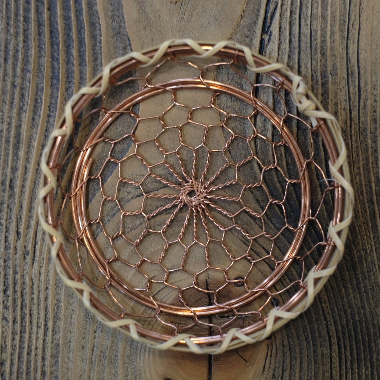 辻和金網 手編み銅製コースター | CIRCLE online shop サークル