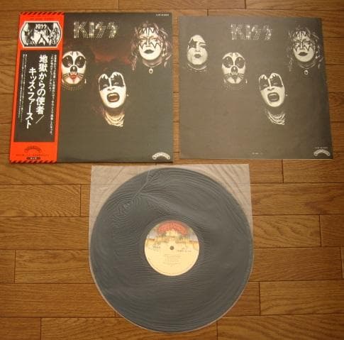 地獄からの使者 　KISS　キッス　帯付き Amazon.co.jp: 地獄からの使者~キッス・ファースト(SHM-CD) - KISS